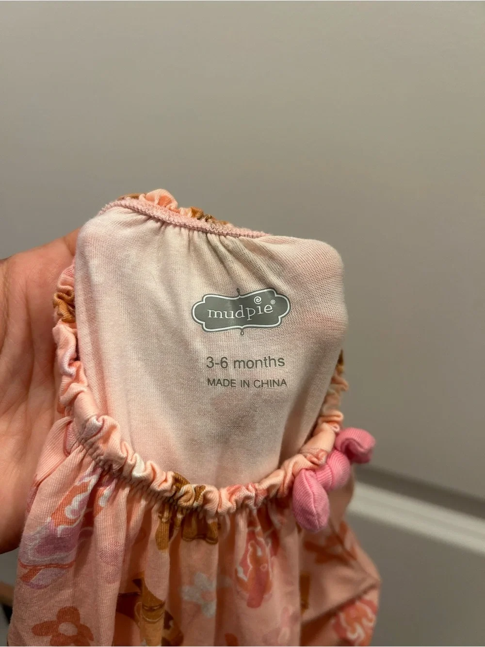 Mudpie Cowgirl Baby Sleeper Sz 3-6 months